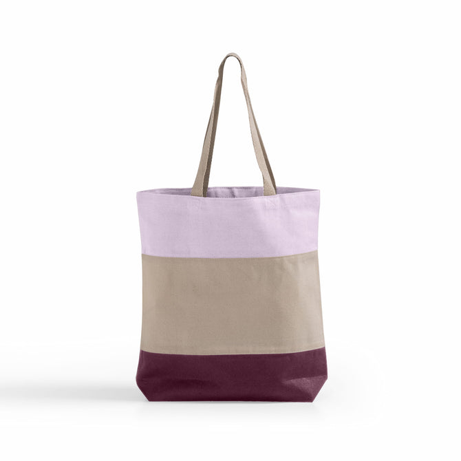 NVYC-Tri-Color Canvas Tote