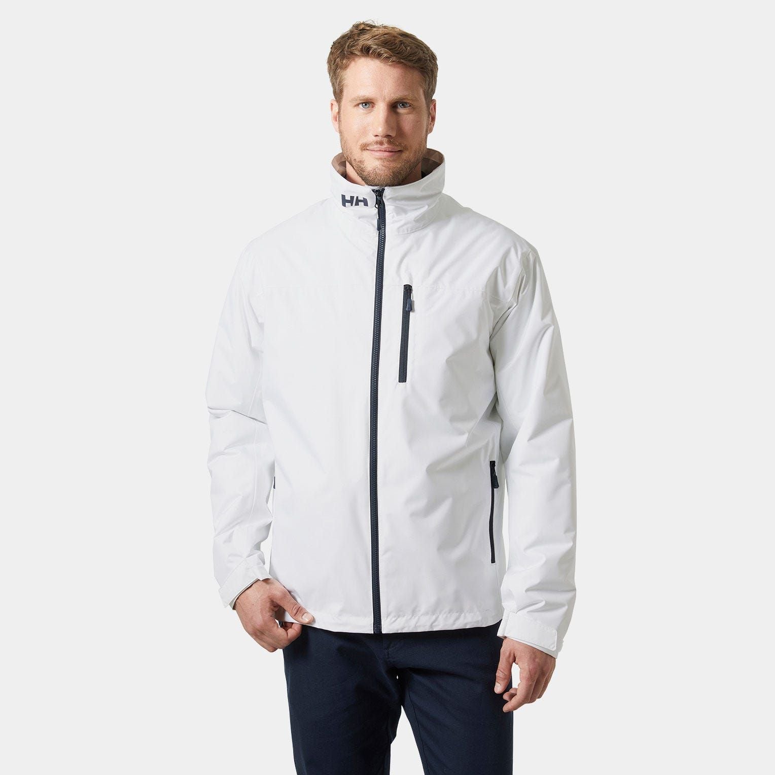 Helly Hansen Men's Crew 2.0 Midlayer Jacket - White
