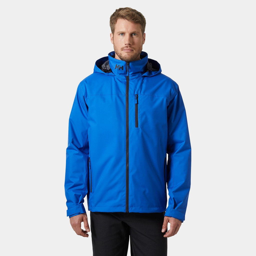 Helly Hansen Men's Crew 2.0 Hooded Midlayer Jacket - Racer Blue