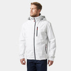 Helly Hansen Men's Crew 2.0 Hooded Midlayer Jacket - White