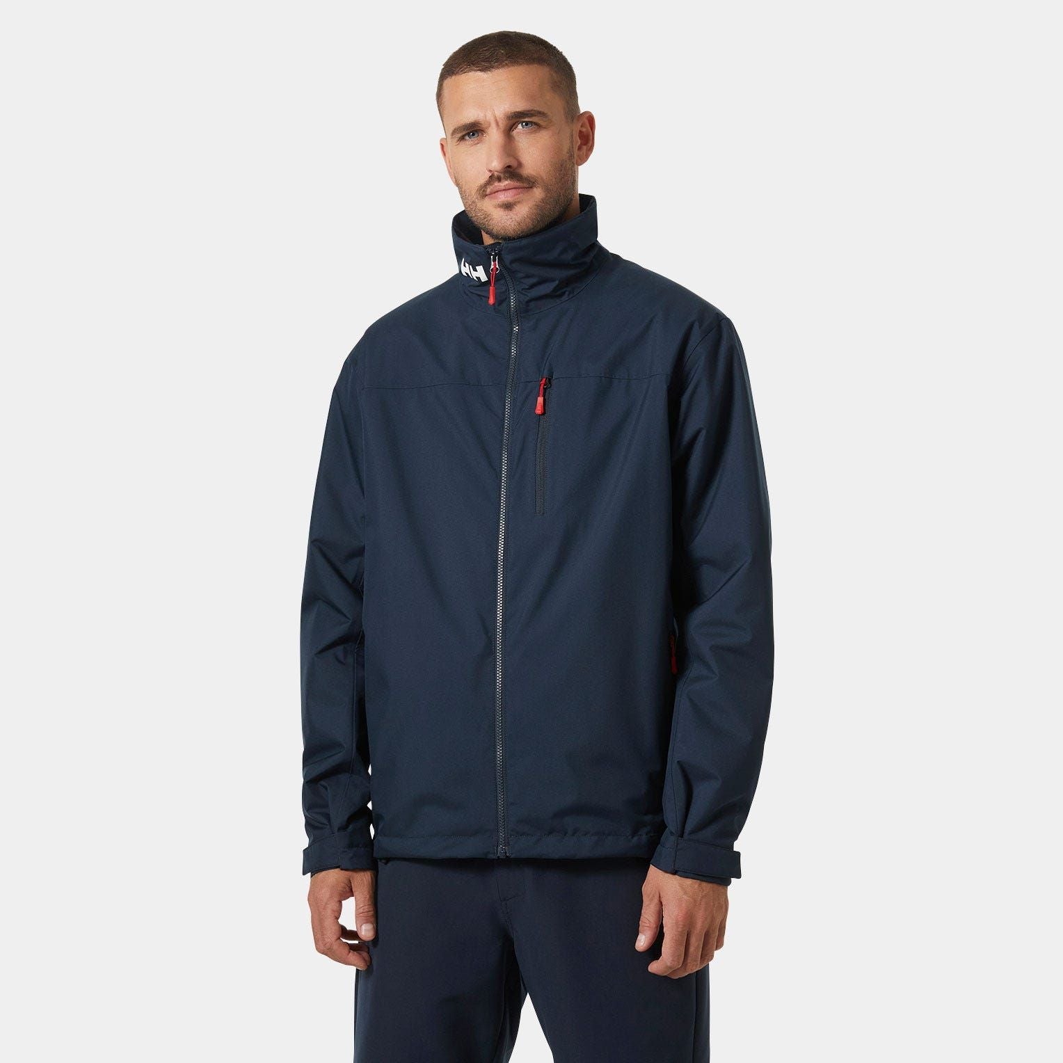 Helly Hansen Men's Crew 2.0 Midlayer Jacket - Navy Blue