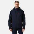 Helly Hansen Men's Crew 2.0 Hooded Midlayer Jacket - Navy Blue