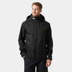 Helly Hansen Men's Crew 2.0 Hooded Jacket - Black