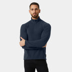 Helly Hansen Men's Daybreaker 1/2 Zip Fleece Pullover - Navy Blue