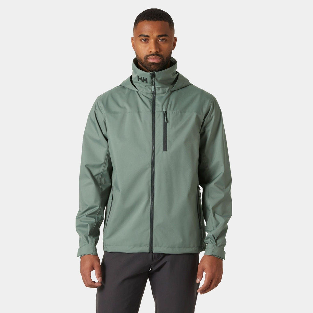 Helly Hansen Men's Crew 2.0 Hooded Jacket - Utility Green