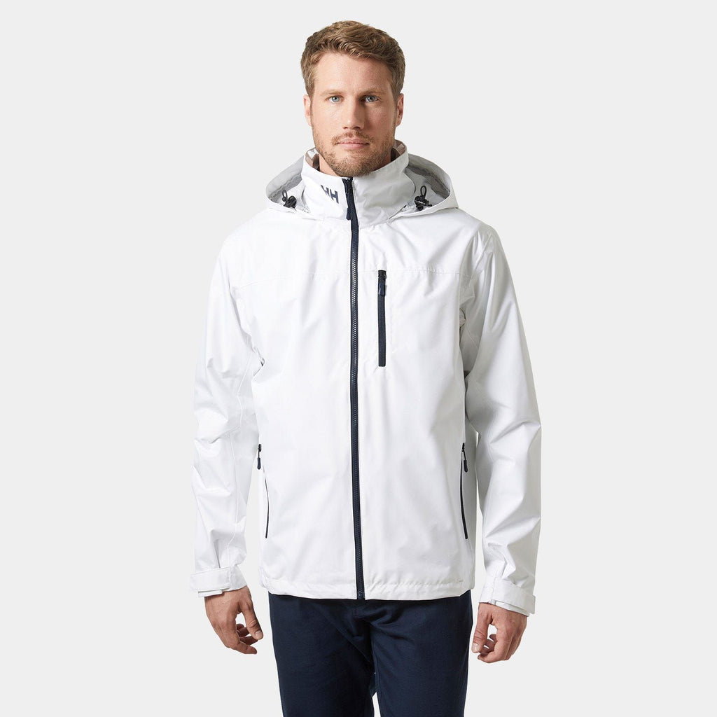 Helly Hansen Men's Crew 2.0 Hooded Jacket - White