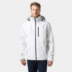 Helly Hansen Men's Crew 2.0 Hooded Jacket - White