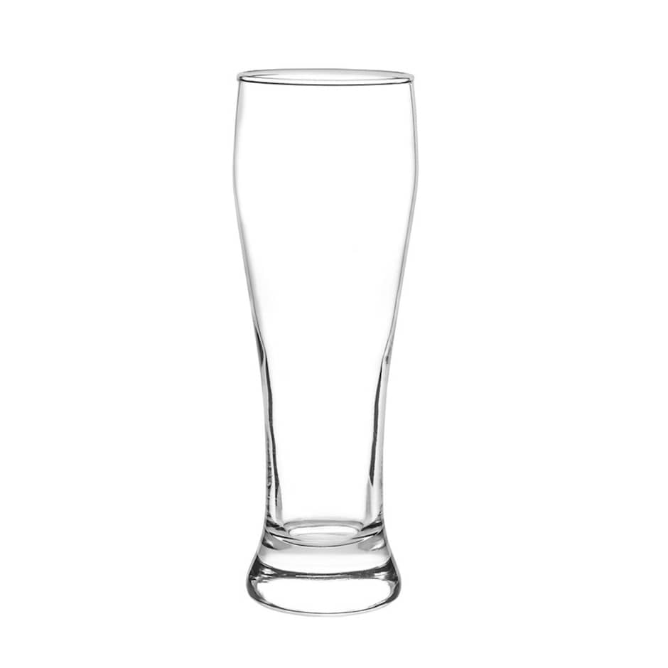 Tall pilsner beer glass, set of 2