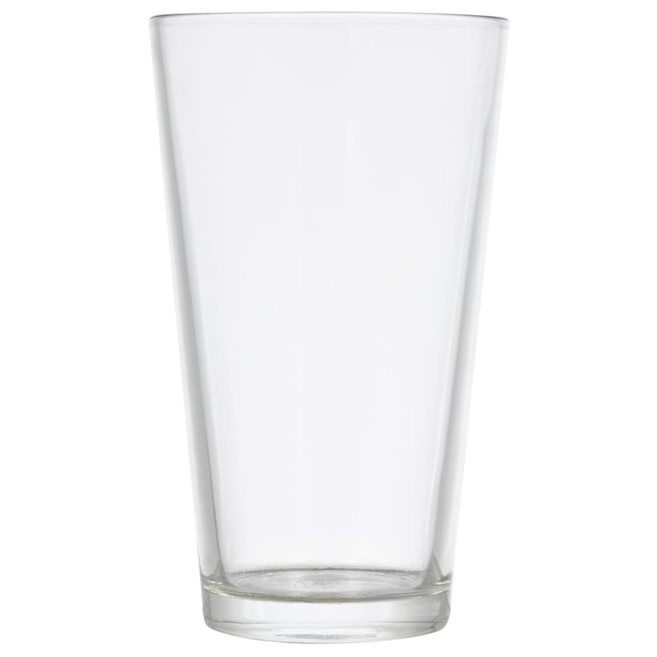 16 oz clear pub glasses, set of 2