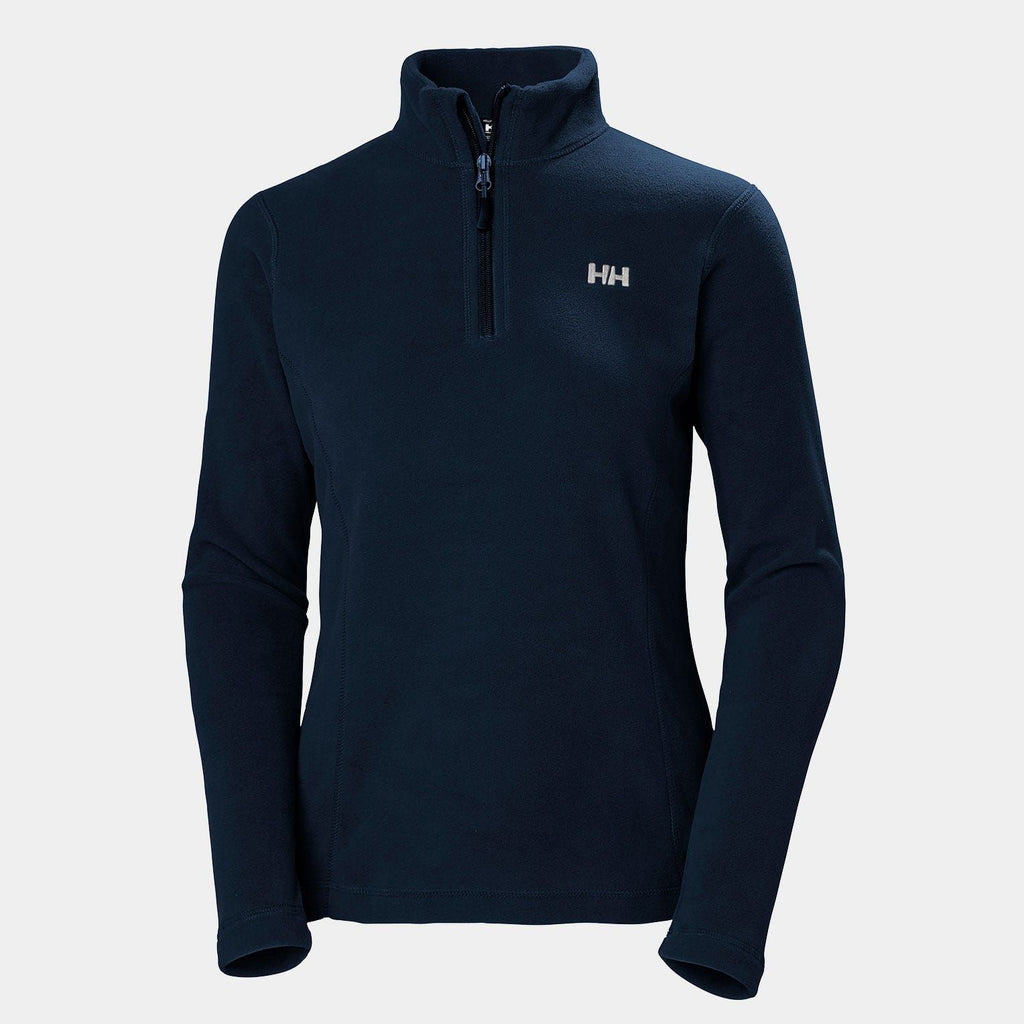 Helly Hansen Women's Daybreaker 1/2 Zip Fleece Pullover - Navy Blue